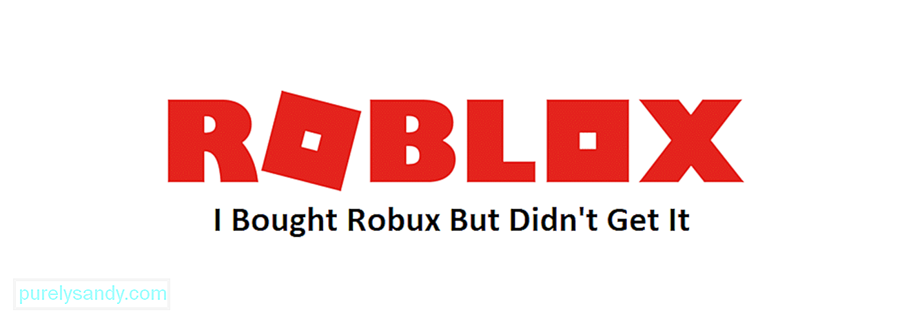 Tôi đã mua Robux nhưng không nhận được nó: 4 cách để khắc phục